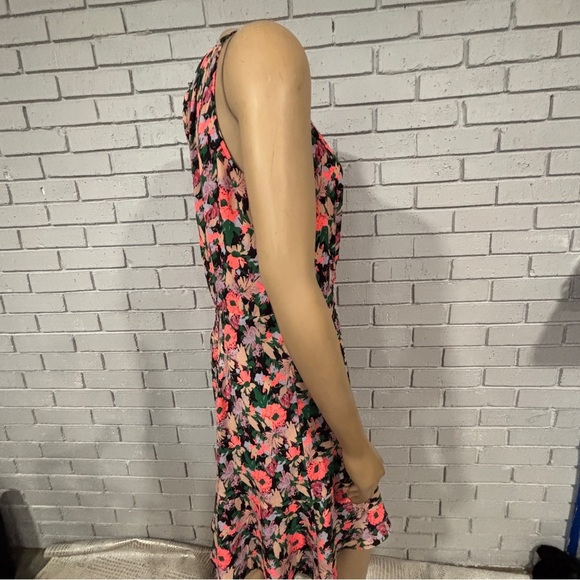 J. Crew Mercantile Women’s Floral Whimsical Sleeveless Flounce Dress - Picture 2 of 6